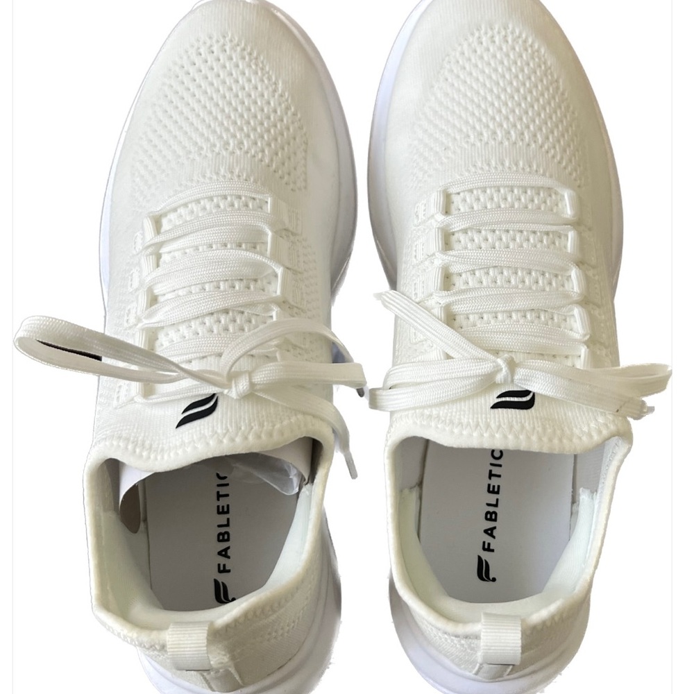 Fabletics White Sneakers Minimalist Design Breathable Comfort